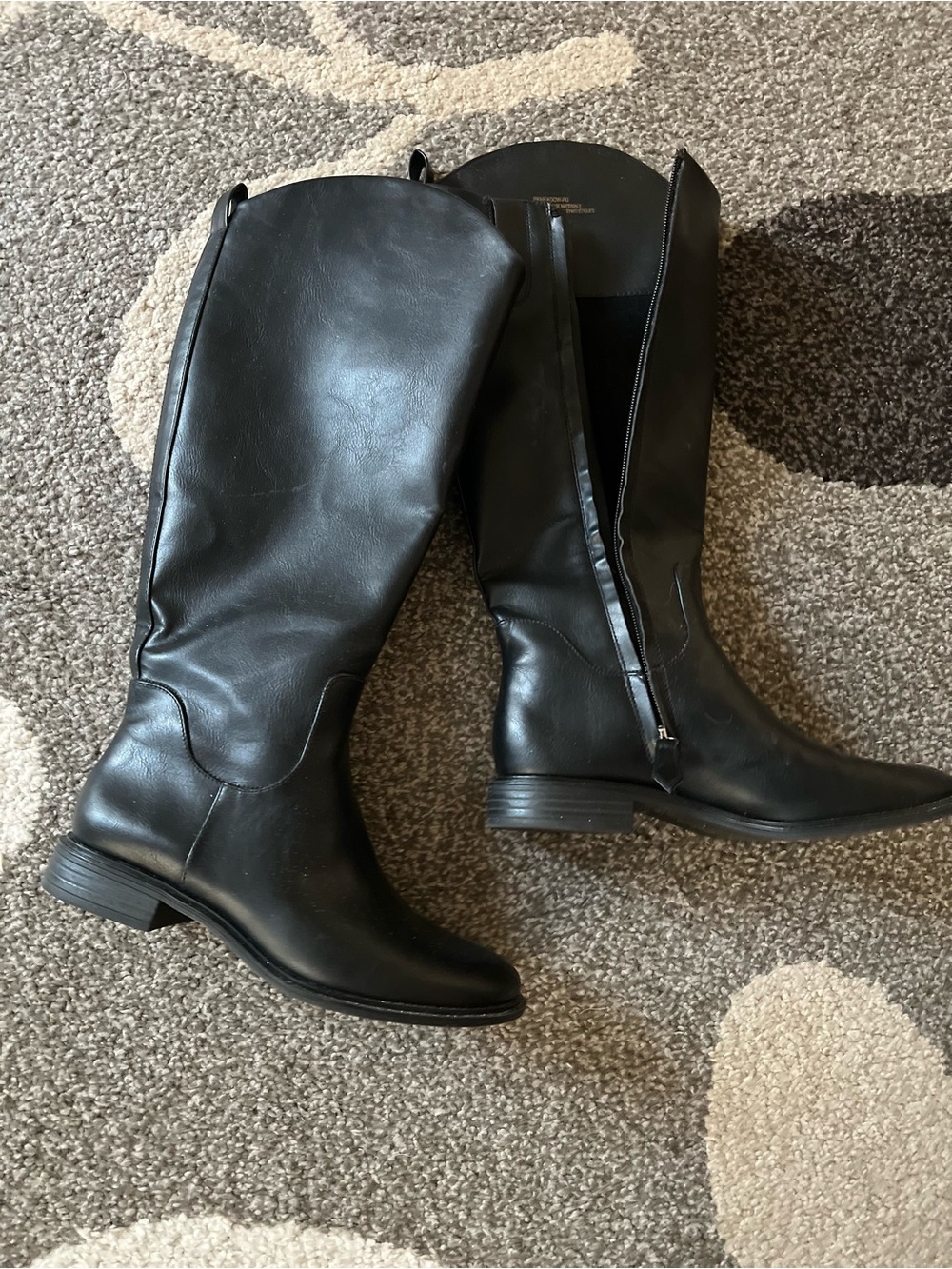Classic Black Knee high Boots